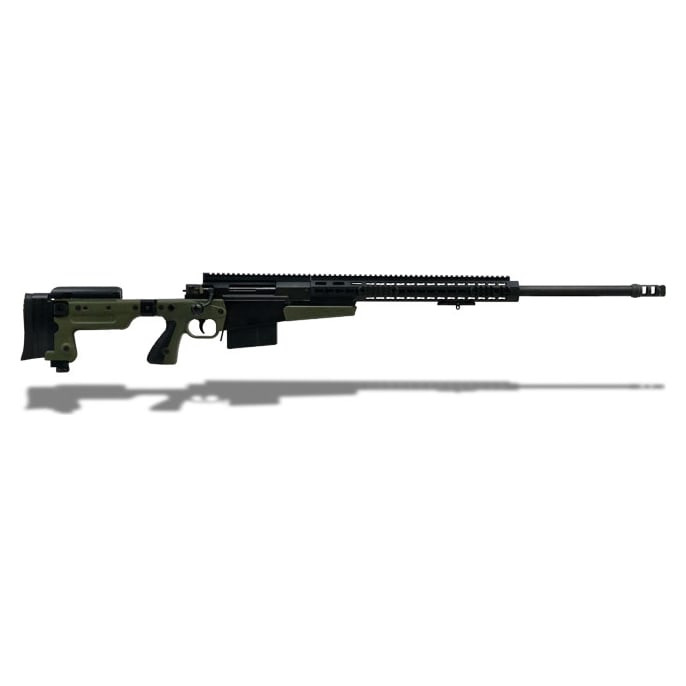 Accuracy International AX338 Green Rifle w/ Folding Stock