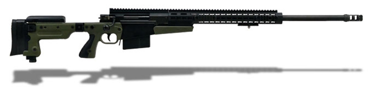 Accuracy International AX338 Green Rifle w/ Folding Stock