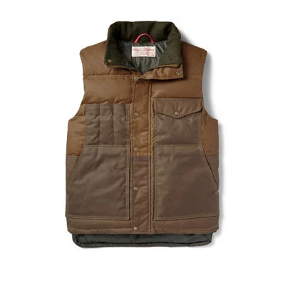 Filson Down Cruiser Vest DarkTan XS FCO-003476 FIL-10641-DarkTan-XS