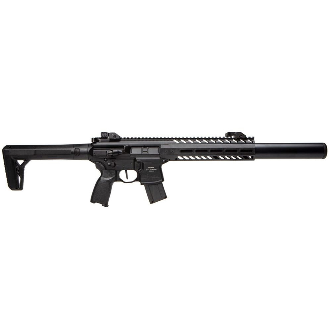 Sig Sauer MCX GEN II Air .177 Cal 90gr CO2 Air Rifle w/(1) 30rd Pellet Mag & M-LOK Handguard AIR-MCX-177-G2-BLK