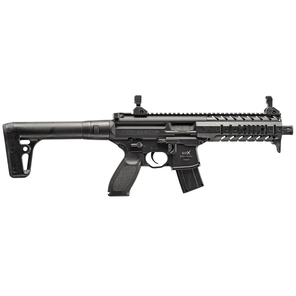 Sig Sauer MPX Air .177 Cal 88gr CO2 Air Rifle w/(1) 30rd Pellet Mag AIR-MPX-177-88G-30-BLK