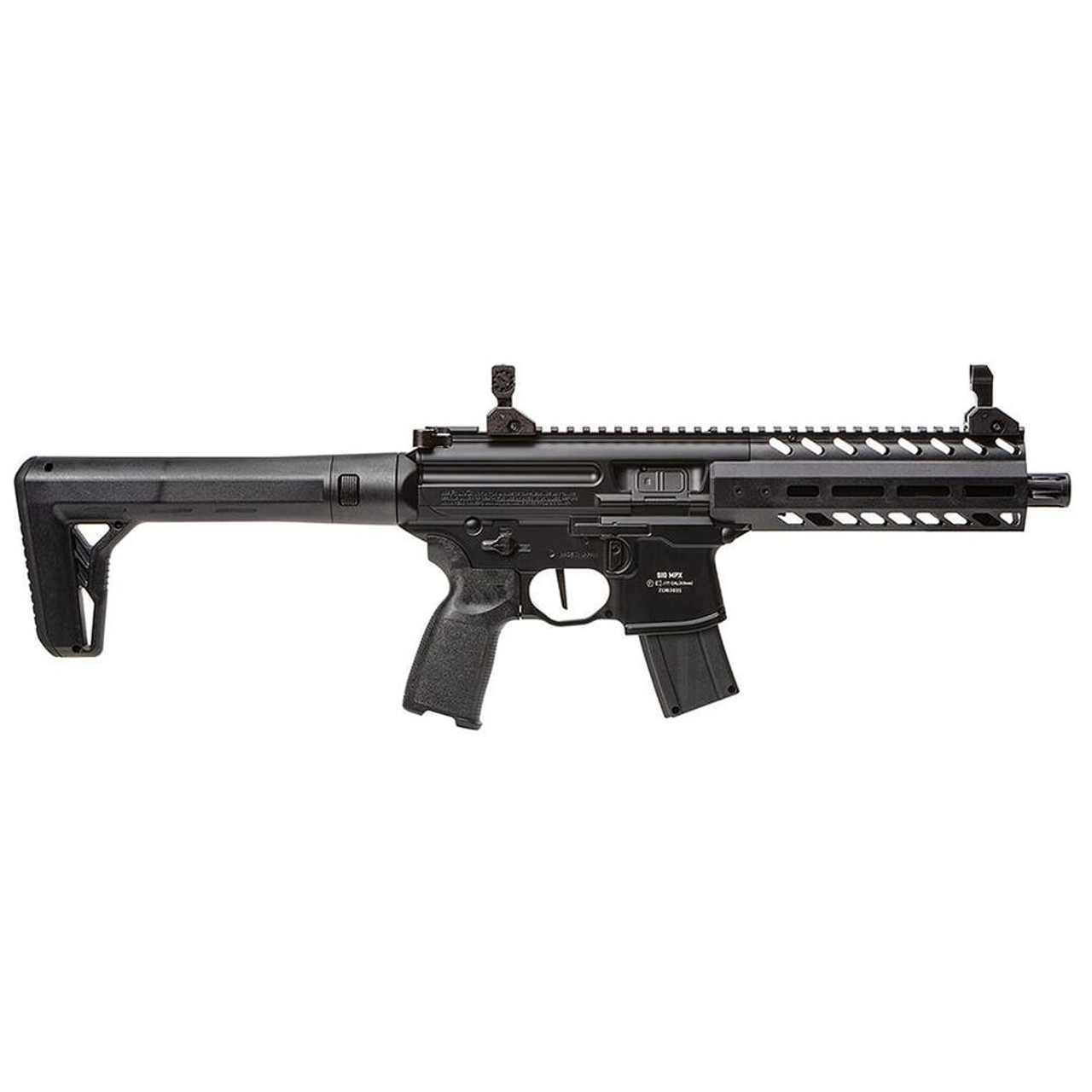 Sig Sauer MPX GEN II Air .177 Cal 90gr CO2 Air Rifle w/(1) 30rd Pellet Mag & M-LOK Handguard AIR-MPX-177-G2-BLK