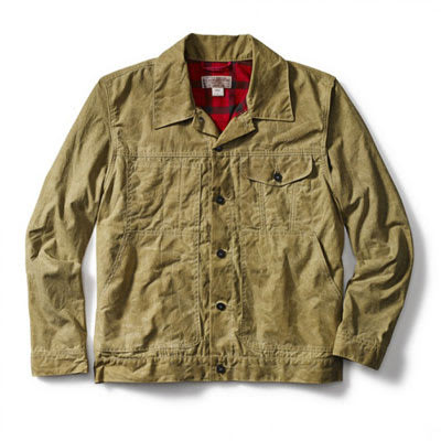 Filson Short Lined Cruiser Jacket Tan XL 10687