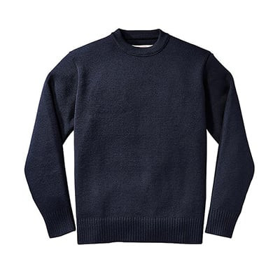 Filson Crewneck Guide Sweater Dark Navy MD 10691