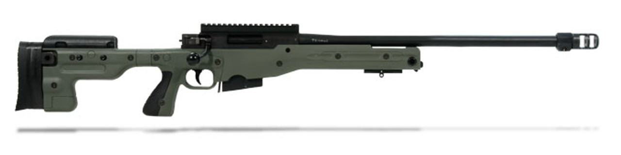 Accuracy International AT .308 Win. Green Rifle w/ 24" Barrel & Fixed Stock