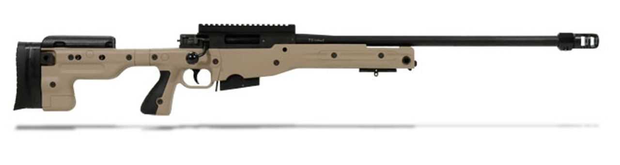 Accuracy International AT .308 Win. Pale Brown Rifle w/ Fixed Stock
