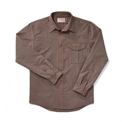 Filson Right Handed Shooting Shirt Mulch XS FCO-004000 FIL-10732-Mulch-XS|FIL-10732-Mulch-XS