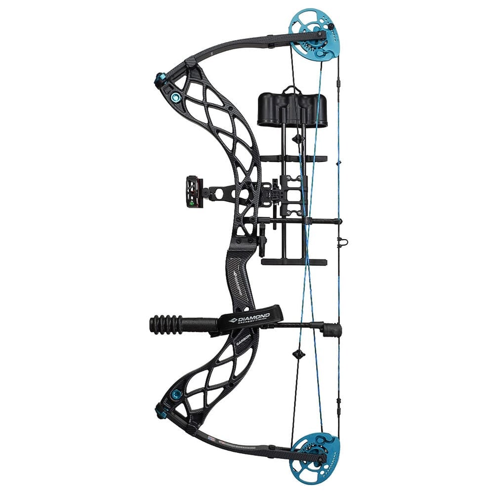 Diamond Archery Carbon Knockout RH 40# Black RAK EQ Bow B13382