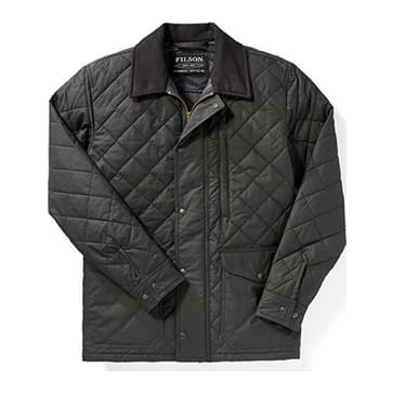 Filson Quilted Mile Marker NavyGrey S FCO-014374 FIL-10773-NavyGrey-S|FIL-10773-NavyGrey-S