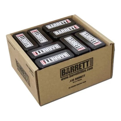 Barrett .416 395gr VLD Ammunition 80rd 41680