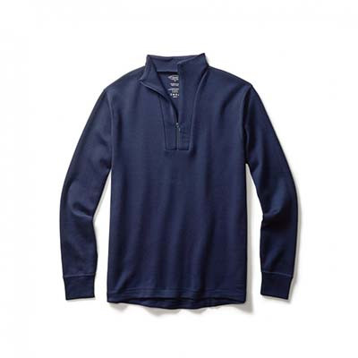 Filson Alaskan Heavyweight Zip Top Navy LG 15010|15010410104