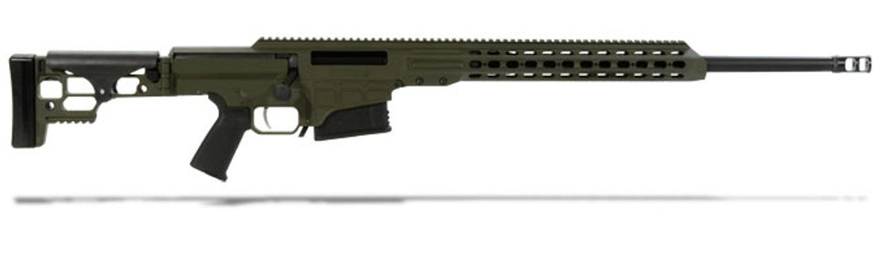 Barrett MRAD 6.5 Creedmoor OD Green 24" Heavy bbl 14446