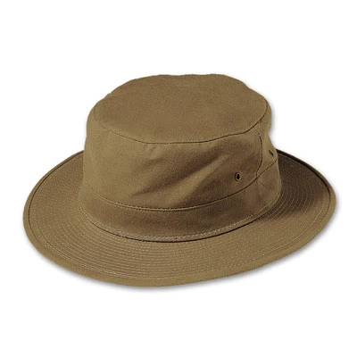 Filson XL Tan Original Tin Cloth Hat 60027