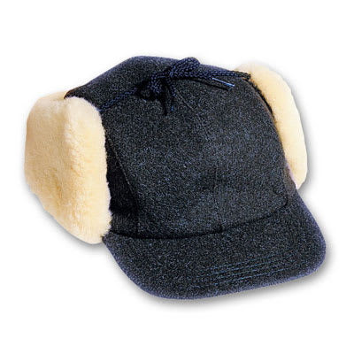 Filson XXL Charcoal Double Mackinaw Cap 60041