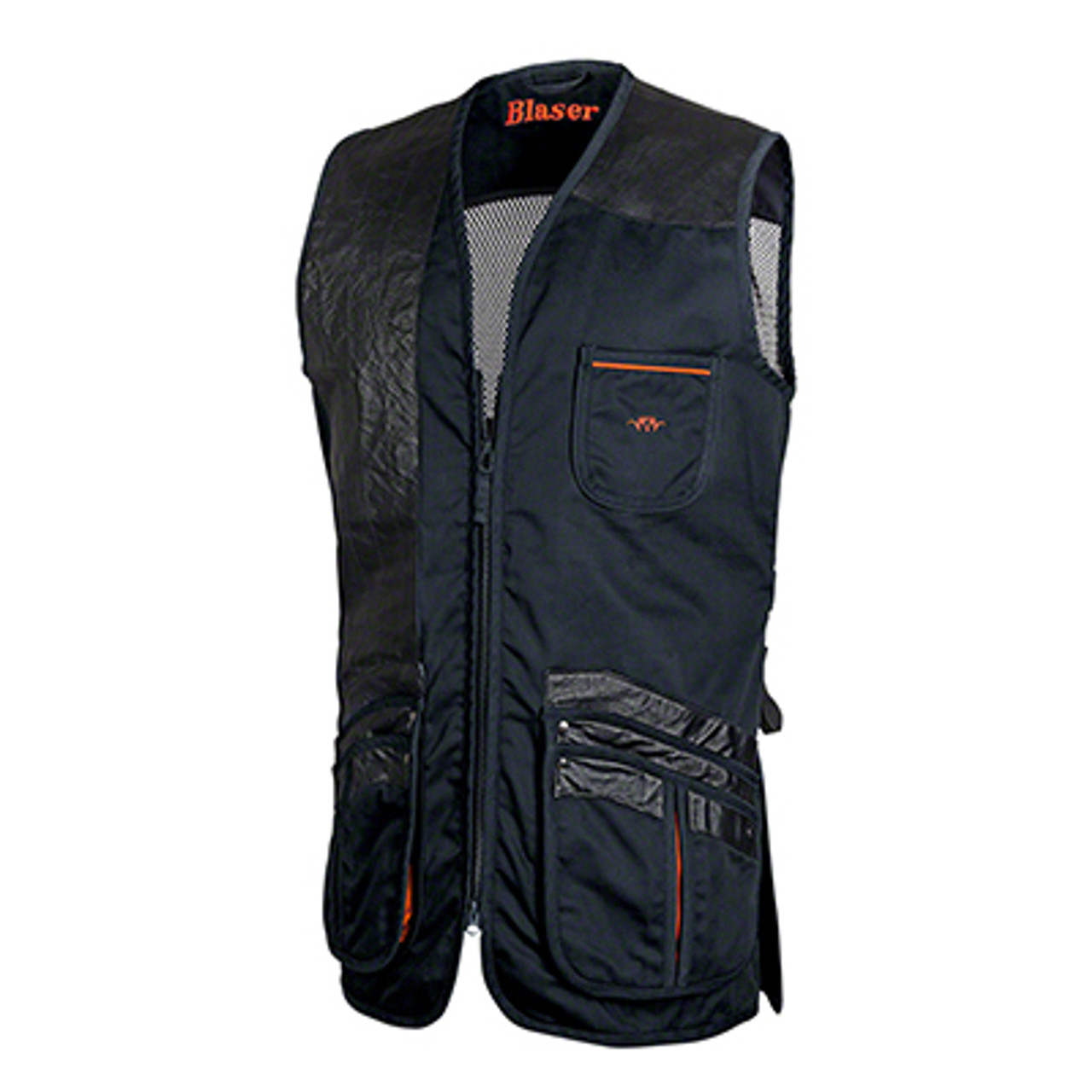 Blaser Men 's Parcours Shooting Vest - Jan (Navy) LG BAOVMJAN