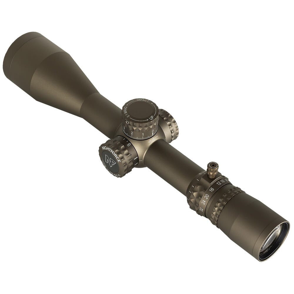 Nightforce NX8 4-32x50mm F1 ZeroStop .1 MRAD DigIllum PTL Mil-XT