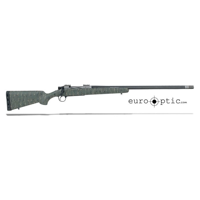 Christensen Arms Summit Ti .338 Lapua Mag 27" Green W/Black And Tan Webbing Rifle CA10268-717433