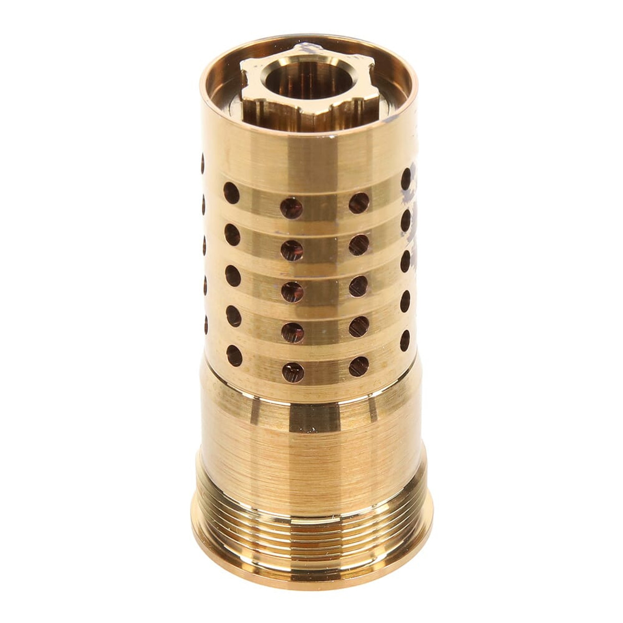 Q, LLC. Cherry Bomb 8.6 BLK M18-1.5 Muzzle Brake CB-M18-1.5