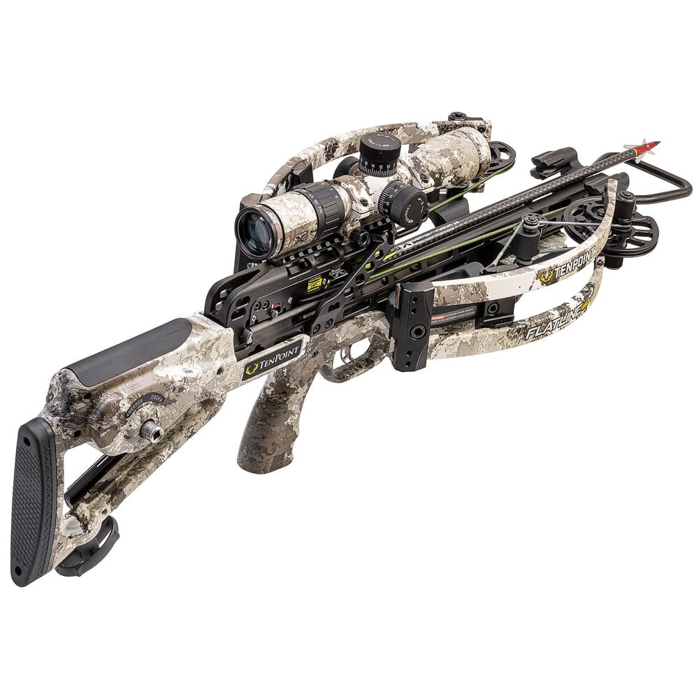 TenPoint Flatline 460 Veil Alpine Crossbow w/ACUslide & EVO-X Elite Camo Scope CB23008-6889