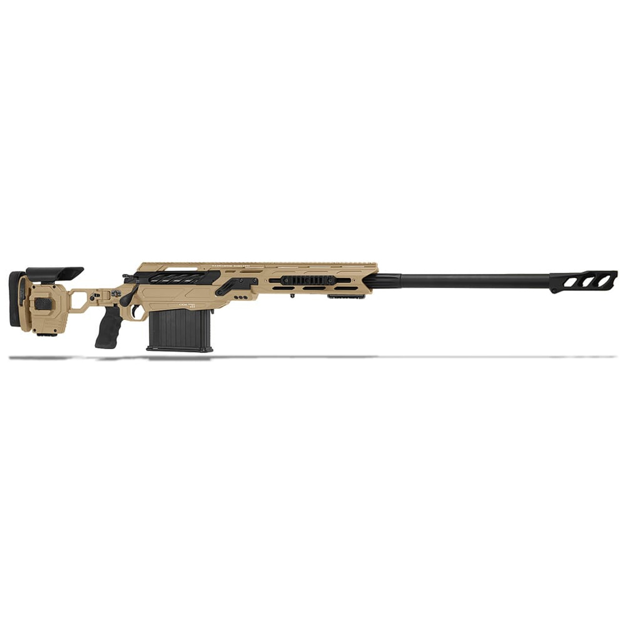 Cadex Defense CDX-50 TREMOR .50 BMG 29" 1:15" Bbl Hybrid Tan/Blk Rifle w/MX1 MB CDX50-DUAL-50-29-BR40-D2J5N-HTB