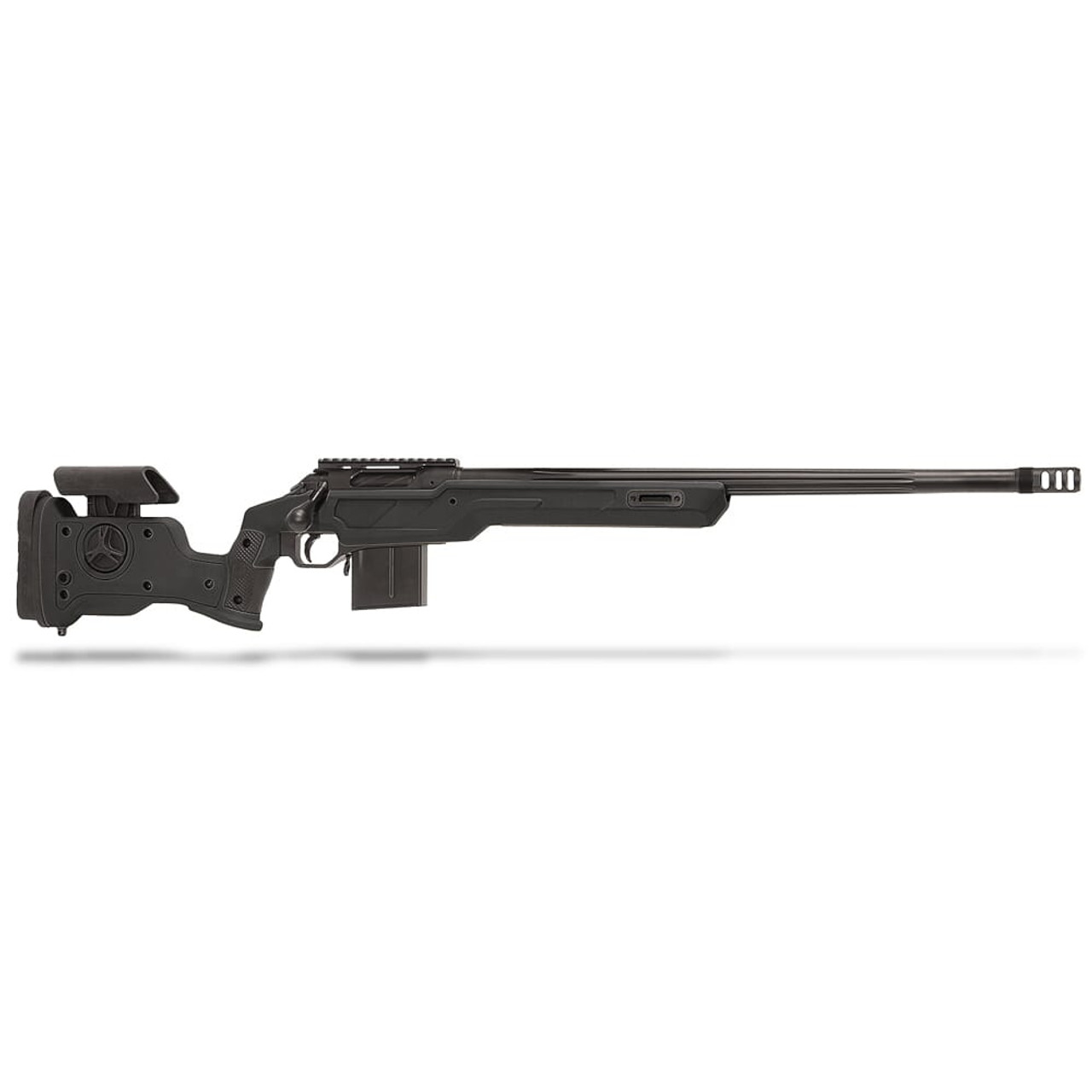 Cadex Defense CDX-R7 SHP LA .338 Lapua Mag 27" 1:9.5" Bbl Integrated Stock Black Rifle w/MX2 ST MB CDXR7-SHPD-338-27-CI30-D1D3N-BLK