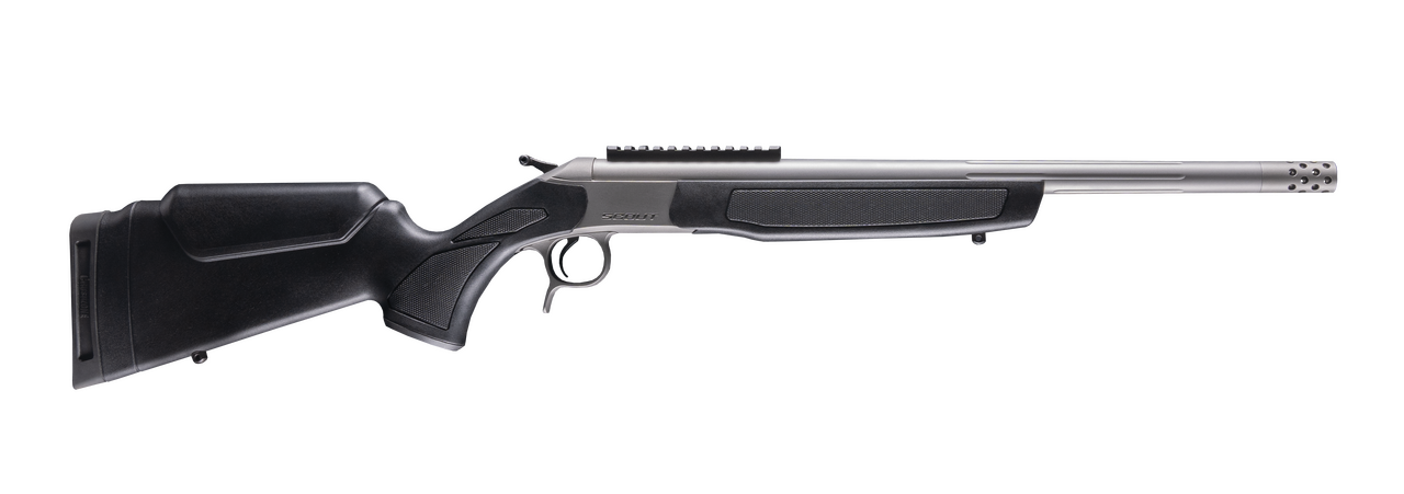 Scout TD 350 LEGEND 20" 5/8x24 Bbl + Brake Single Shot Center-Fire Rifle w/Durasight 0 MOA Pic Rail