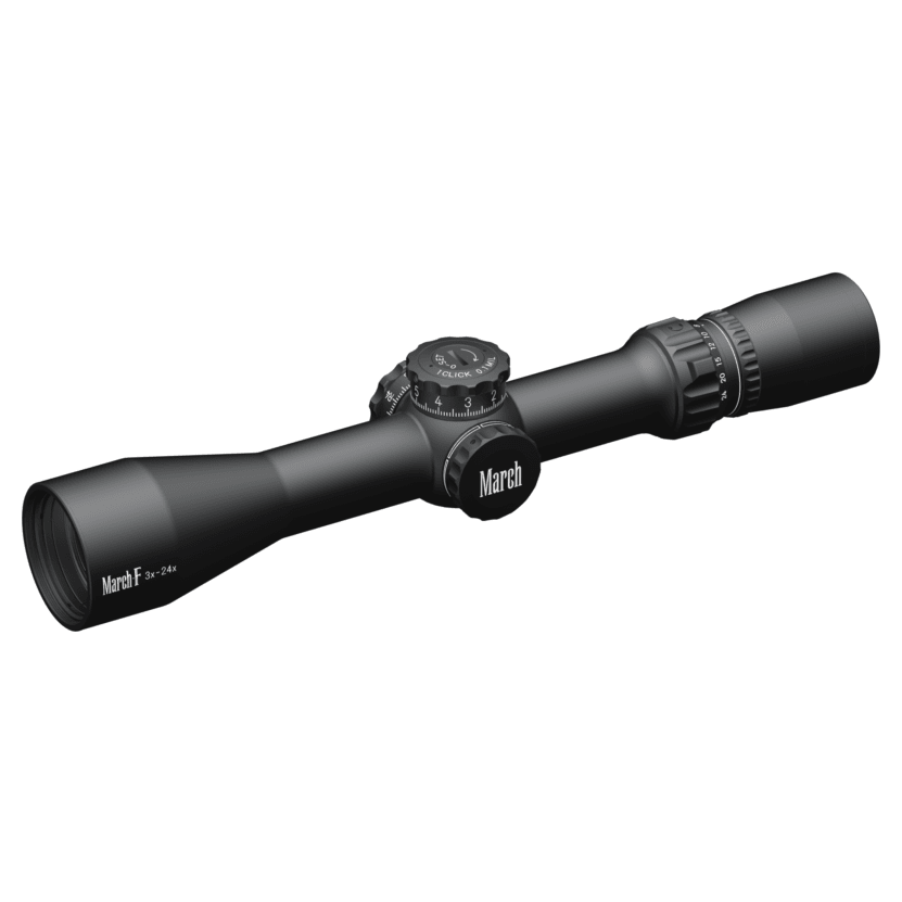 March F Tactical 3-24x42 FML-1 Reticle 0.1MIL FFP Riflescope D24V42FML