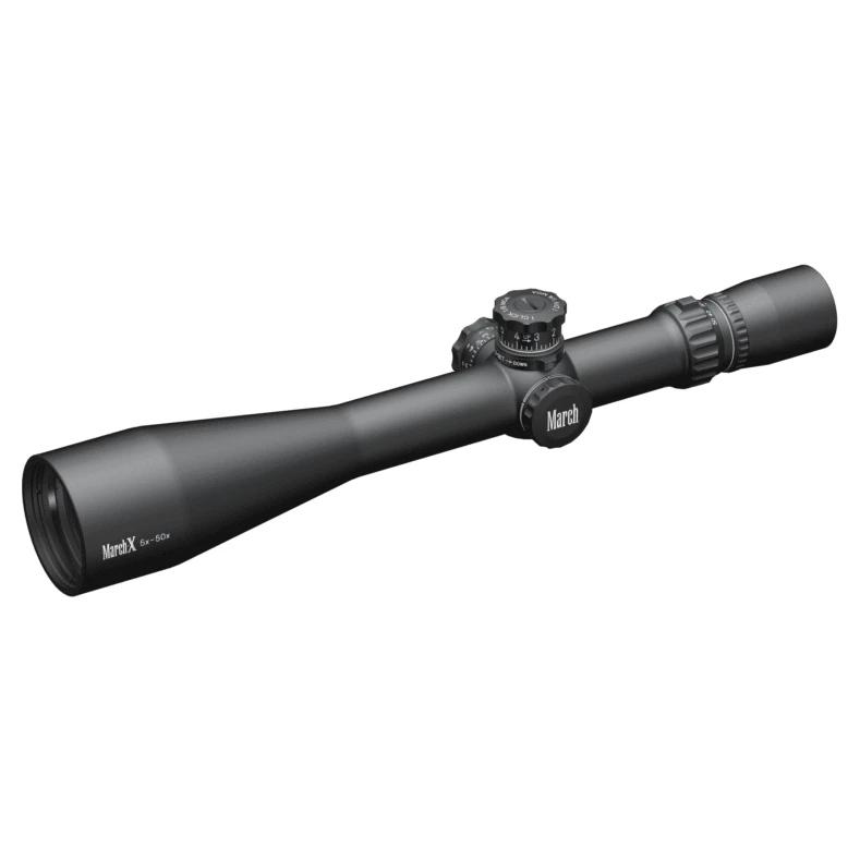 March X Tactical 5-50x56 1/16 Reticle 1/8MOA Riflescope D50V56T