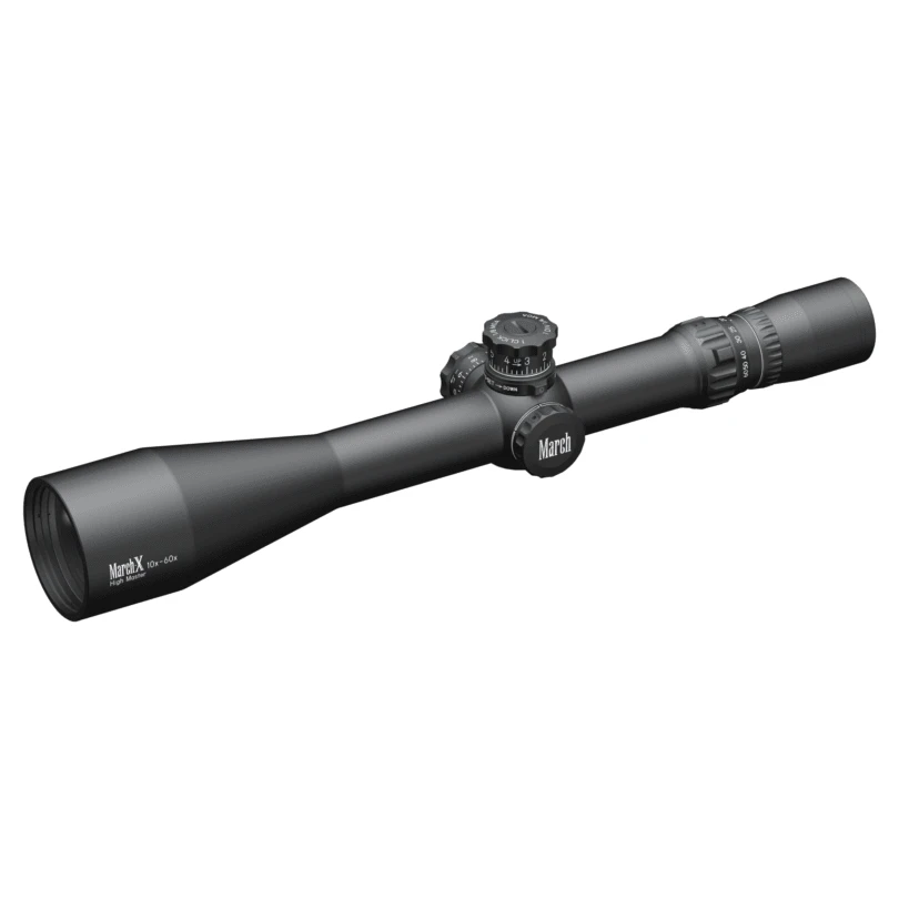 March X "High Master" 10-60x56 MTR-2 Reticle 1/8MOA Riflescope D60HV56TM
