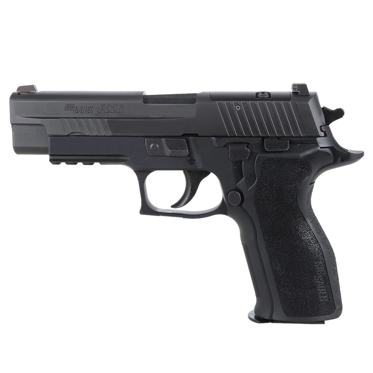 Sig Sauer P226 Elite 9mm DA/SA 4.4" Optics Ready Pistol w/SIGLITE, E2 Grip, SRT, and (2) 15rd Steel Mags E26R-9-BSE-R2