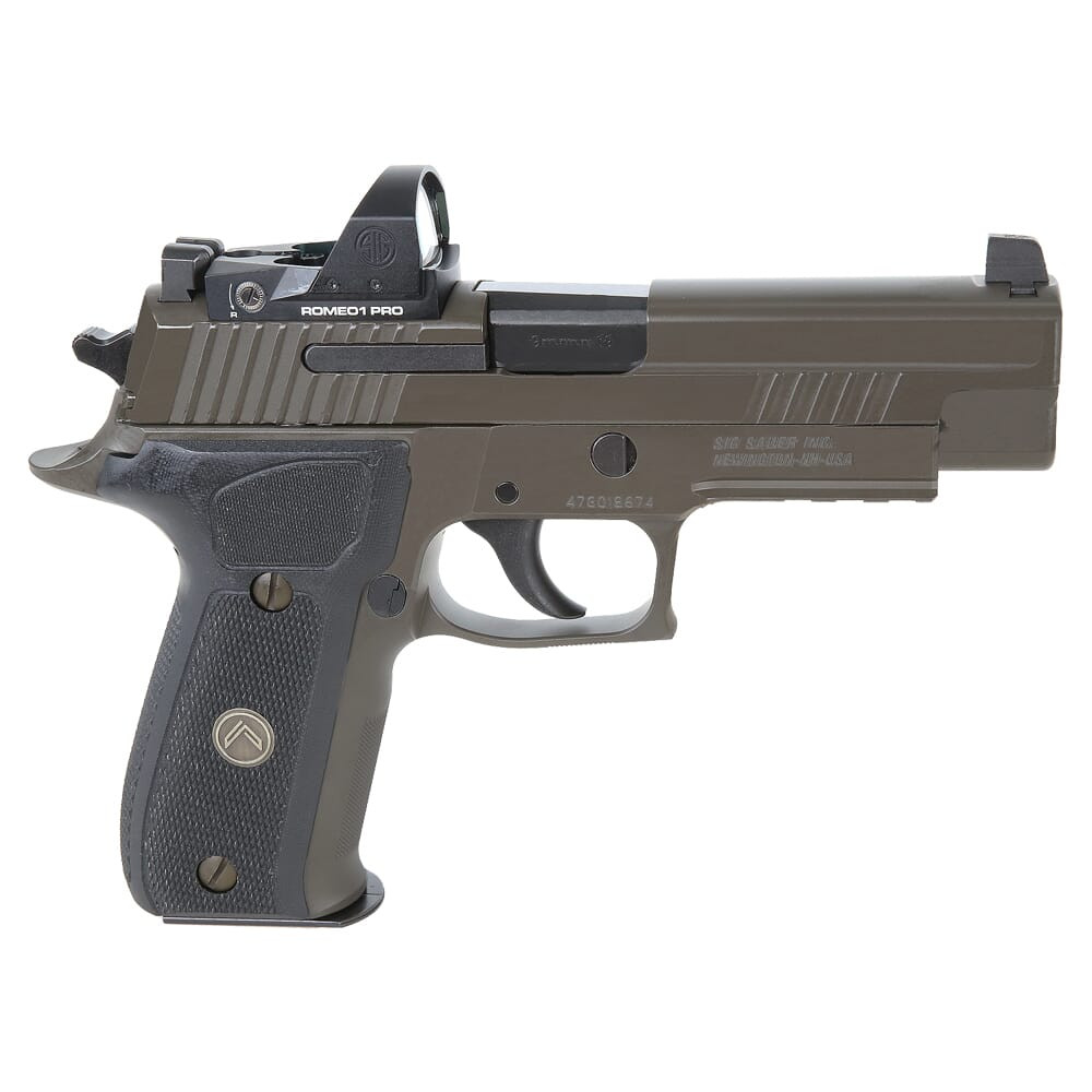 Sig Sauer P226 9mm 4.4" Legion Gray DA/SA Pistol w/ (3) 15Rd Mags & ROMEO1PRO E26R-9-LEGION-RXP