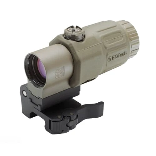 EOTECH G33 3x Magnifier w/ Quick Detach Switch to Center Mount Tan G33.STSTAN