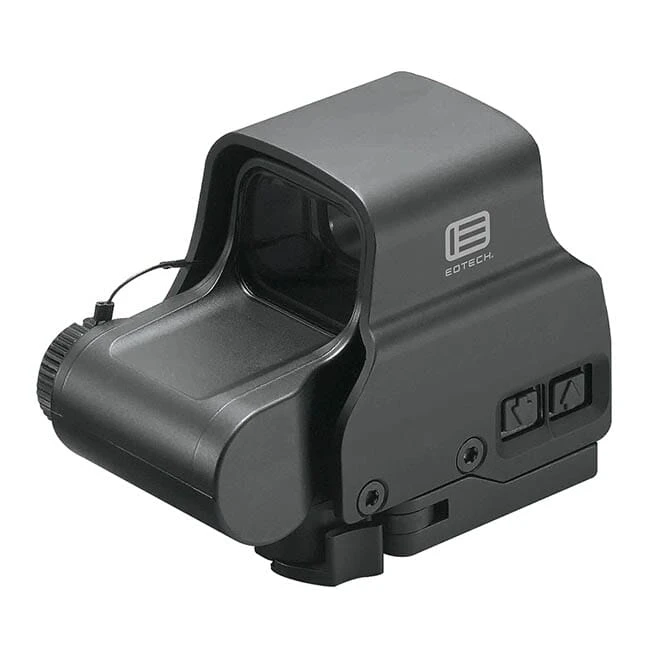 EOTECH EXPS2-0 Holographic Sight Reticle Pattern w/68 MOA ring and 1 MOA dot - side buttons-single QD lever EXPS2-0