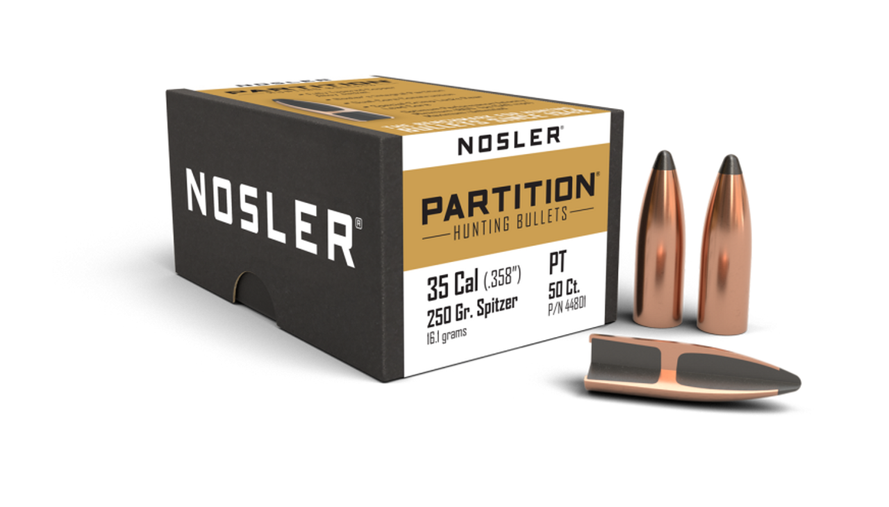 Nosler Partition P - 35 250g SP (50ct) Bullets 44801