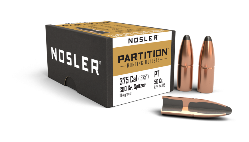 Nosler Partition P - 375 300g SP b (50ct) Bullets 44845