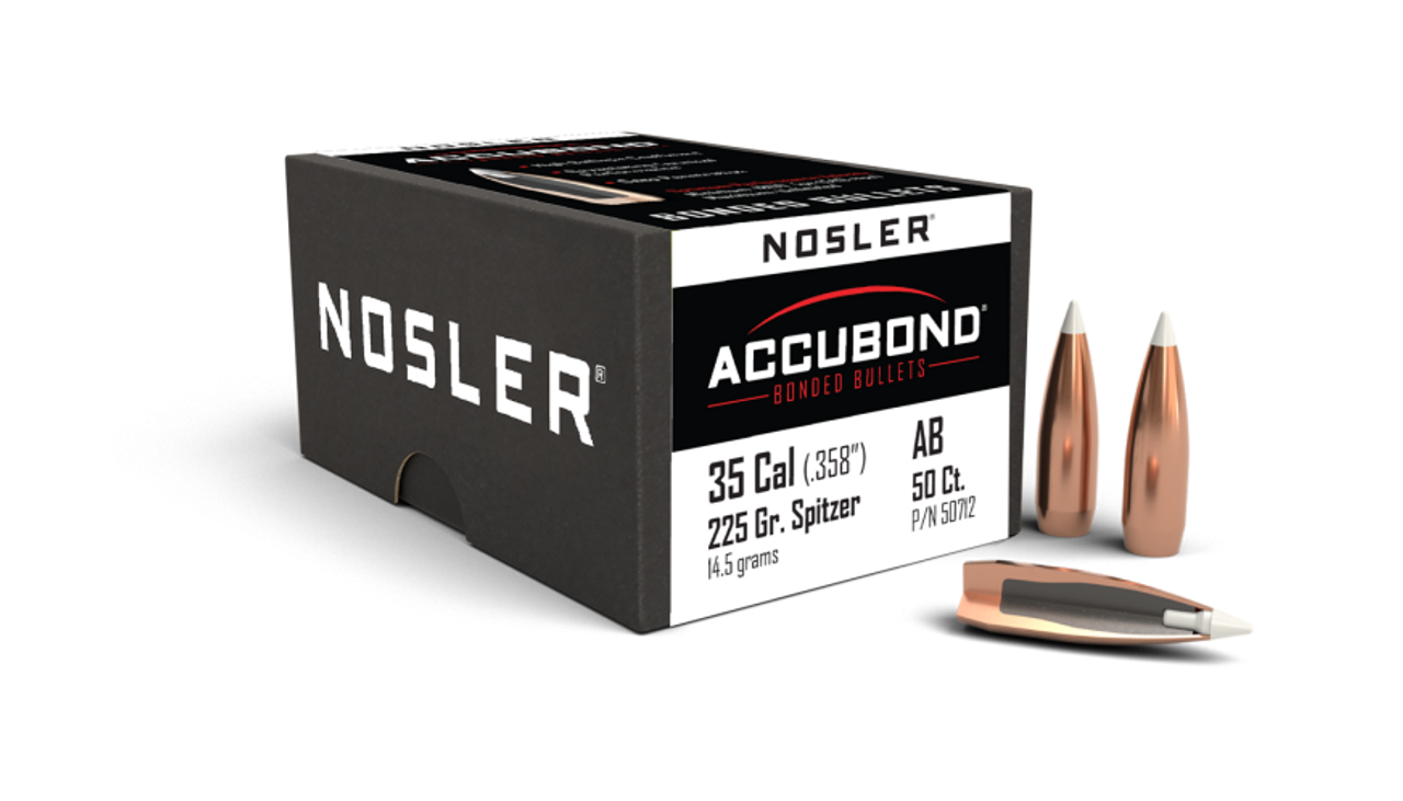 Nosler AccuBond AB - 35 225g SP (50ct) Bullets 50712