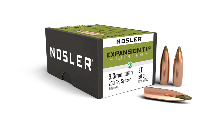Nosler E-Tip ET - 9.3mm 250g SP b770 (50ct) b770 Bullets 59270