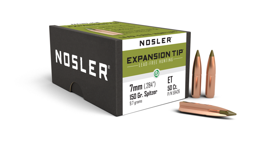 Nosler E-Tip ET - 7mm 150g SP b710 (50ct) Bullets 59426