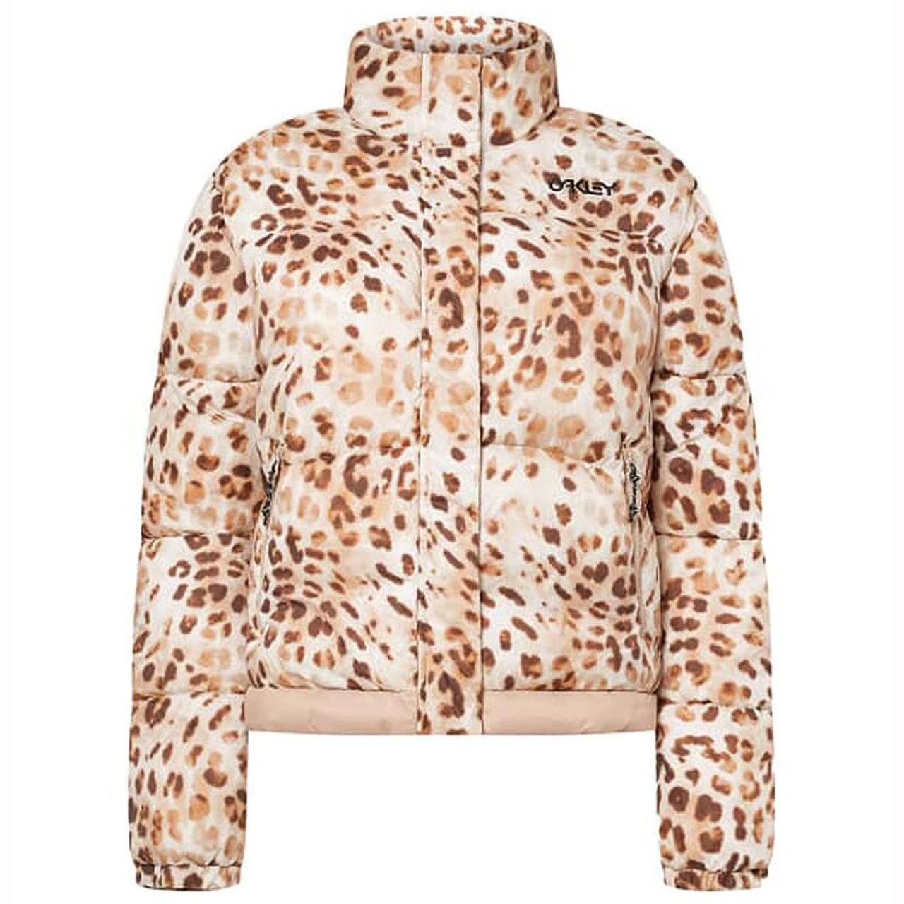 Oakley Women's TNP Cheeta Tie-Dye Print Puffy Jacket FOA500468-9WE