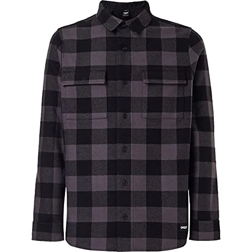 Oakley Bear Cozy Flannel Black/Grey Check FOA402577-9FP