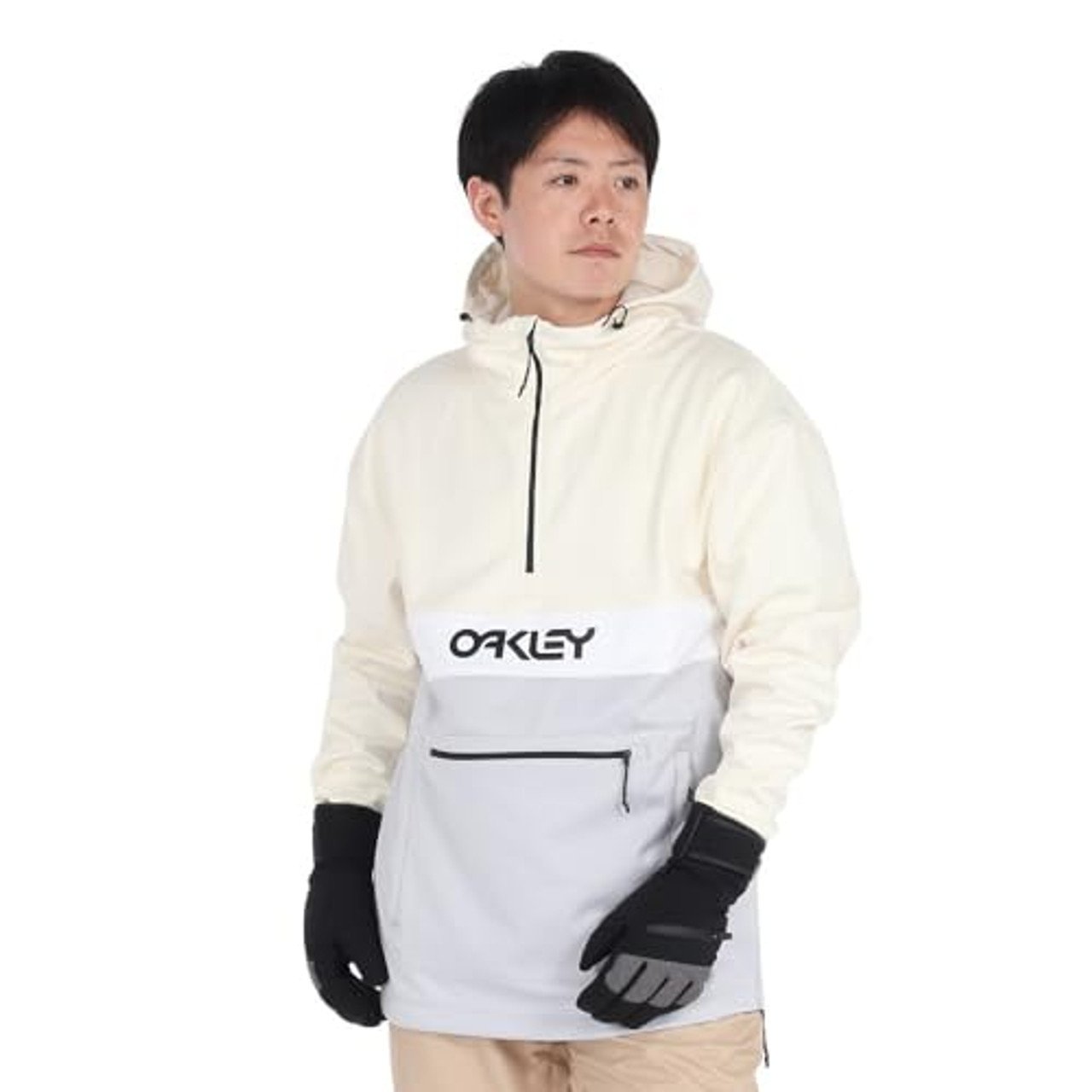 Oakley Tnp Nose Grab SoftShell Hoodie Lunar Rock/Arctic White FOA404727-9XP