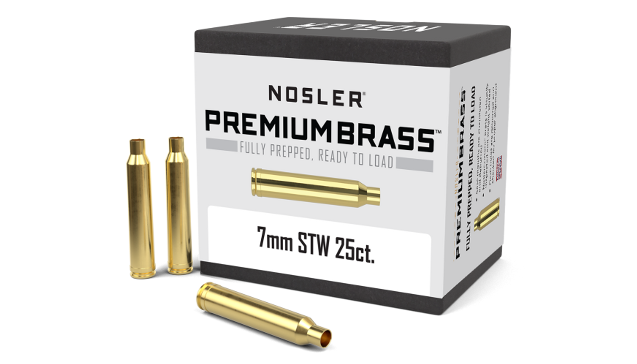 Nosler Premium Brass Box - 7mm STW (25ct) 11472
