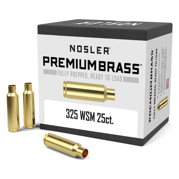 Nosler Premium Brass Box - 325 WSM (25ct) 11907