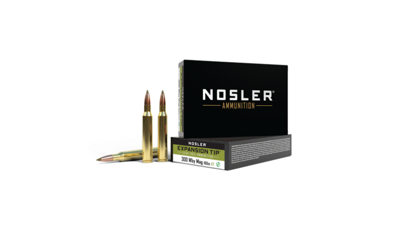 Nosler E-Tip ETA - 300 Wby Mag 180g ET SP (20ct) Ammunition 40012