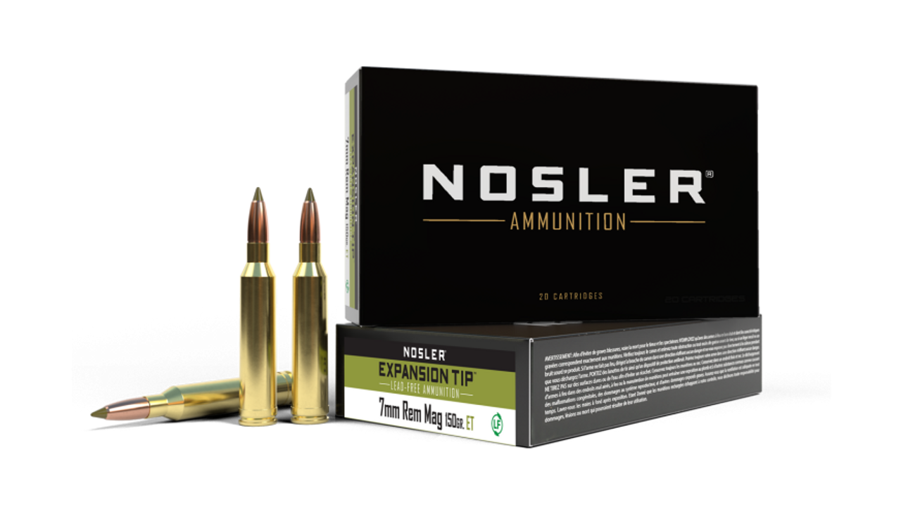 Nosler E-Tip ETA - 7mm Rem Mag 150g ET SP (20ct) Ammunition 40032