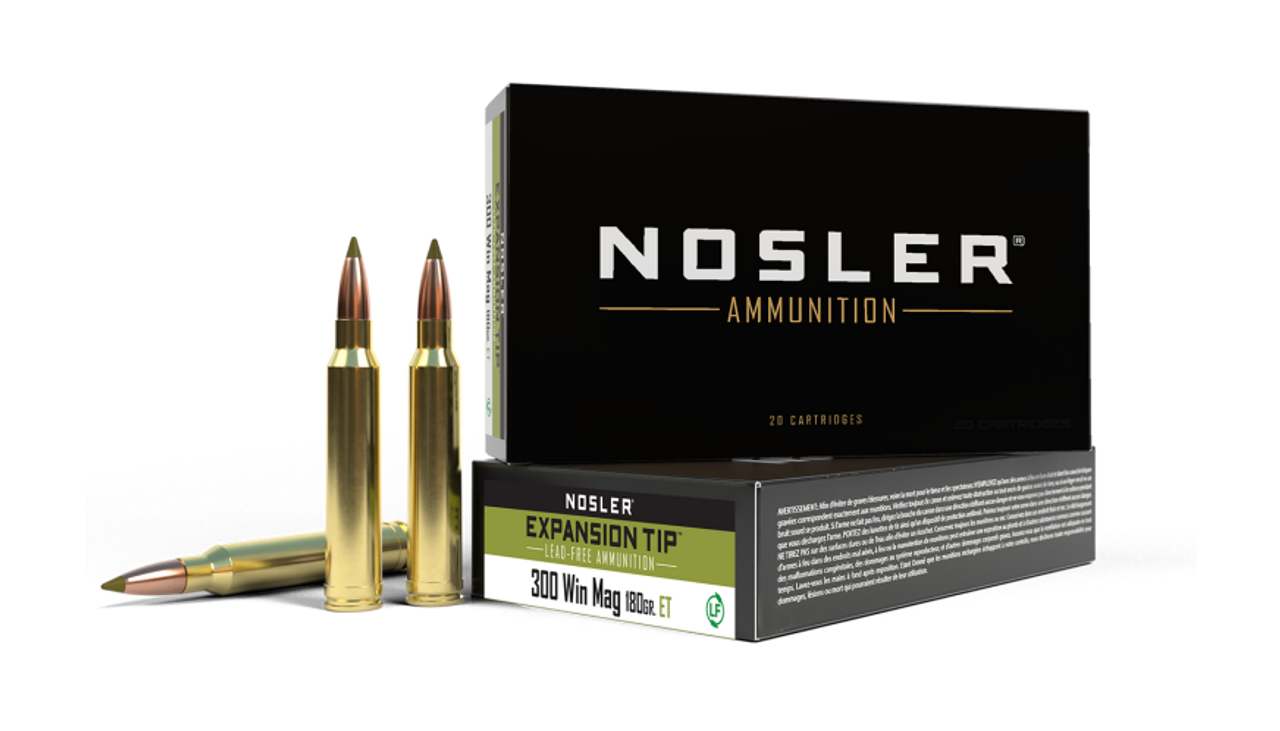 Nosler E-Tip ETA - 300 Win Mag 180g ET SP (20ct) Ammunition 40038