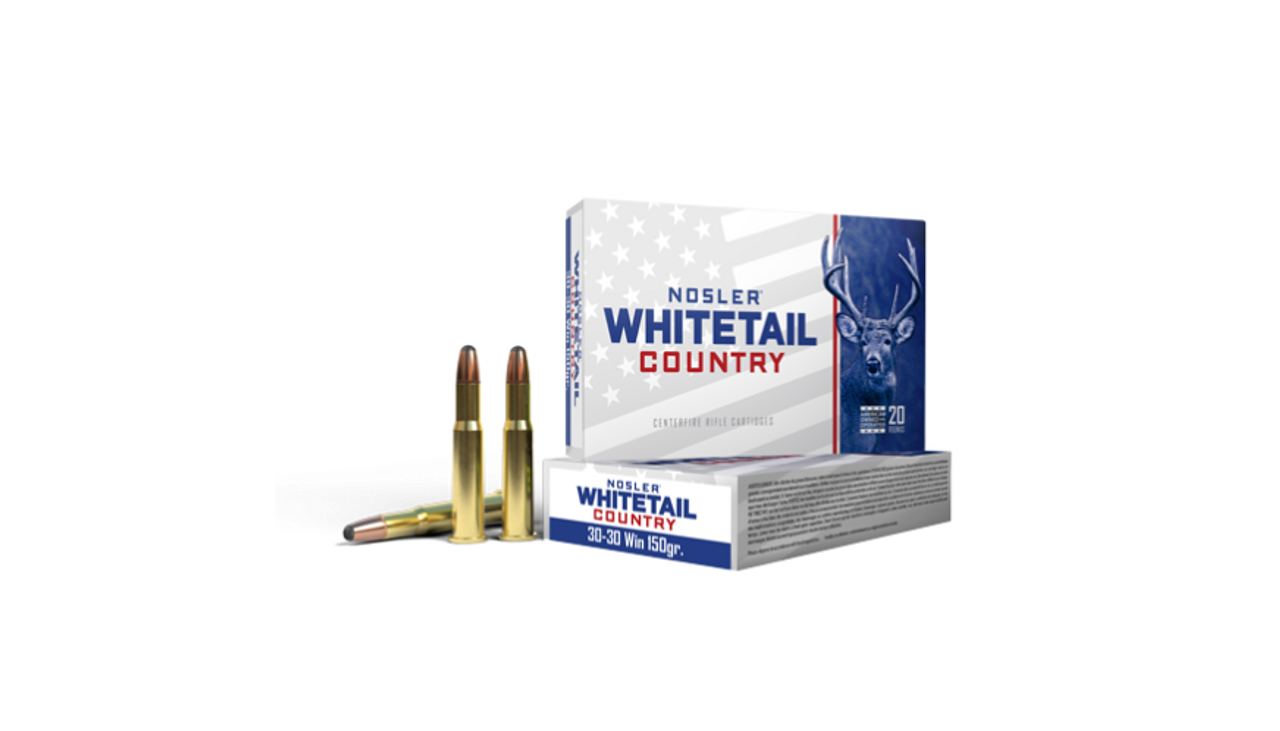 Nosler Whitetail Country WCA - 30-30 Win 150g SB RN (20ct) Ammunition 40135
