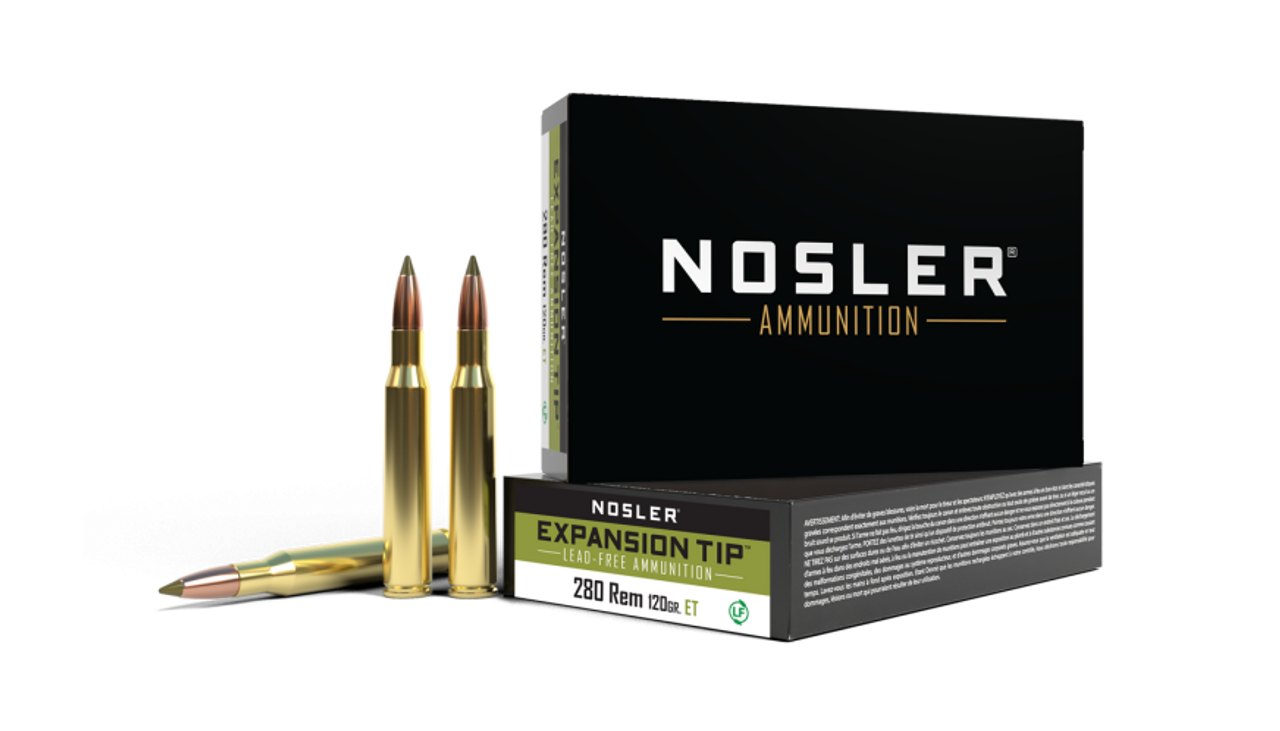 Nosler E-Tip ETA - 280 Rem 140g ET SP (20ct) Ammunition 40511