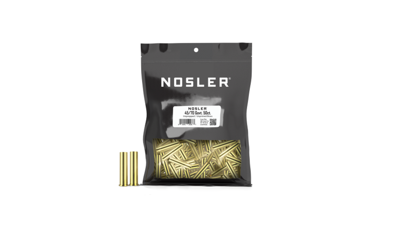 Nosler Brass - 45-70 Govt (50 ct) Bulk Brass Bag 10266