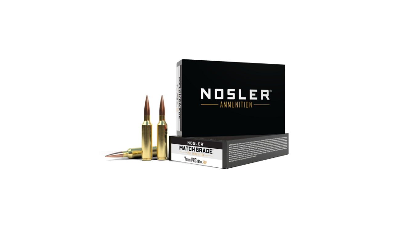 Nosler Match Grade MGA - 7mm PRC 185g RDF (20ct) Ammunition 51295